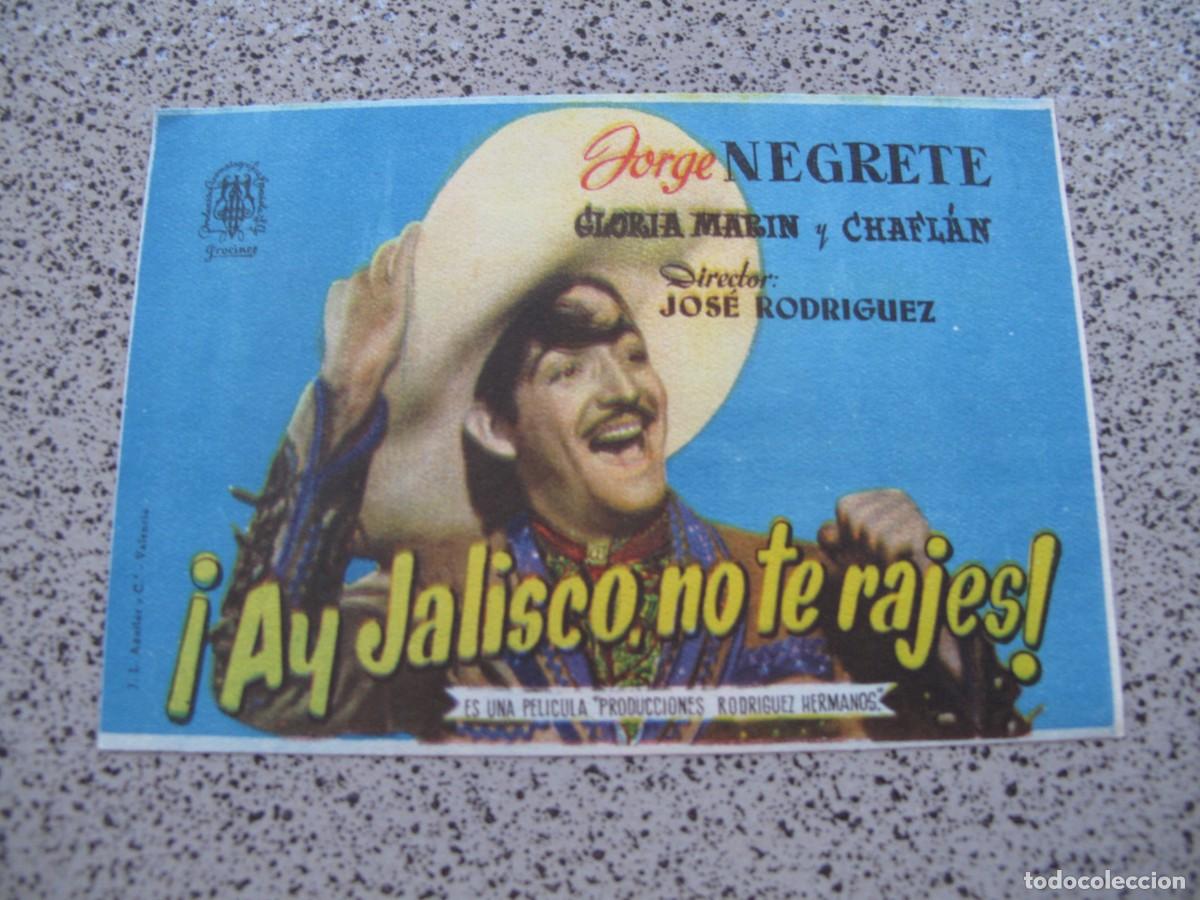  Flyers Publicitaires de films Anciens: PROGRAMA DE MANO ORIGINAL EL DE LA FOTO