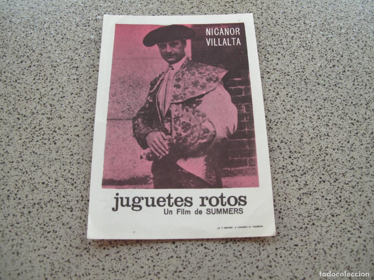  Flyers Publicitaires de films Anciens: PROGRAMA DE MANO ORIGINAL EL DE LA FOTO