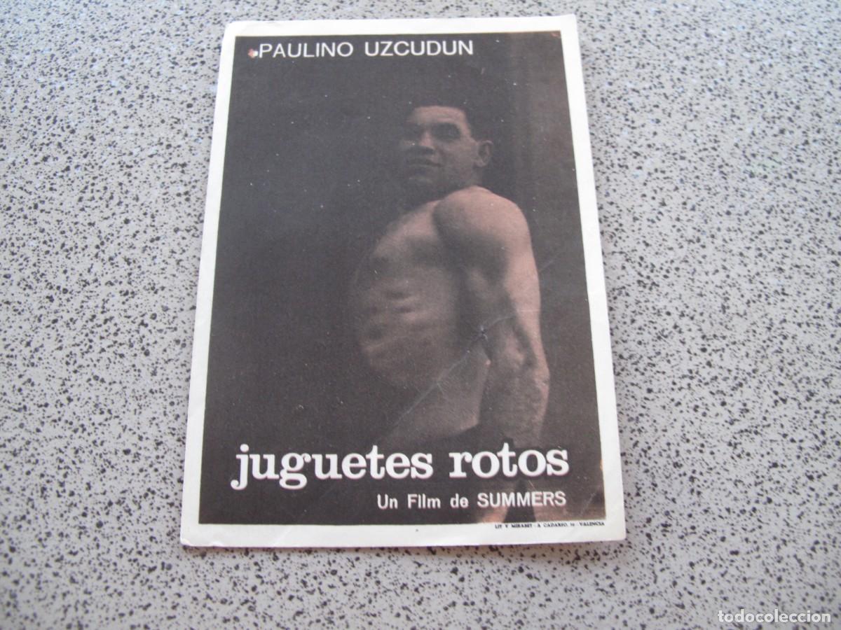 Cine: PROGRAMA DE MANO ORIGINAL EL DE LA FOTO