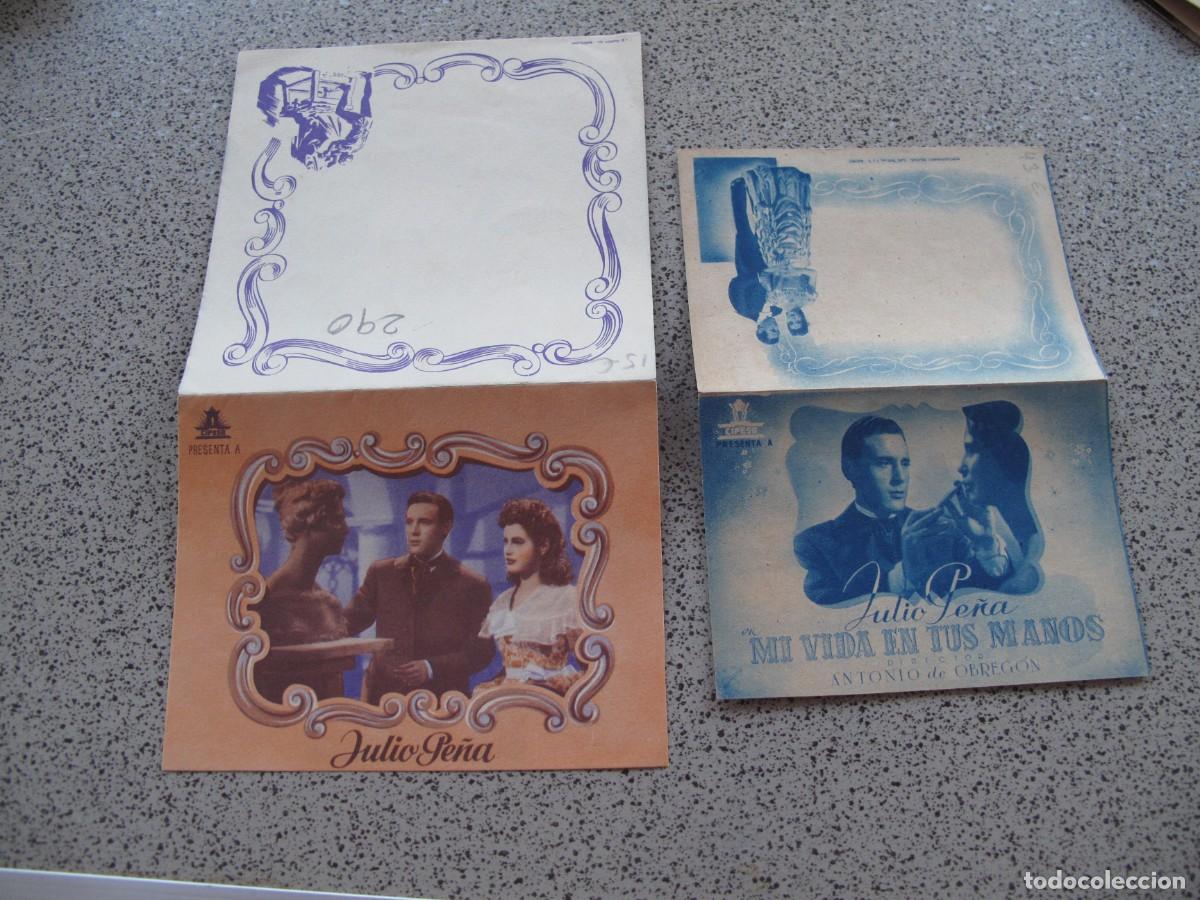  Flyers Publicitaires de films Anciens: PROGRAMA DE MANO ORIGINAL EL DE LA FOTO
