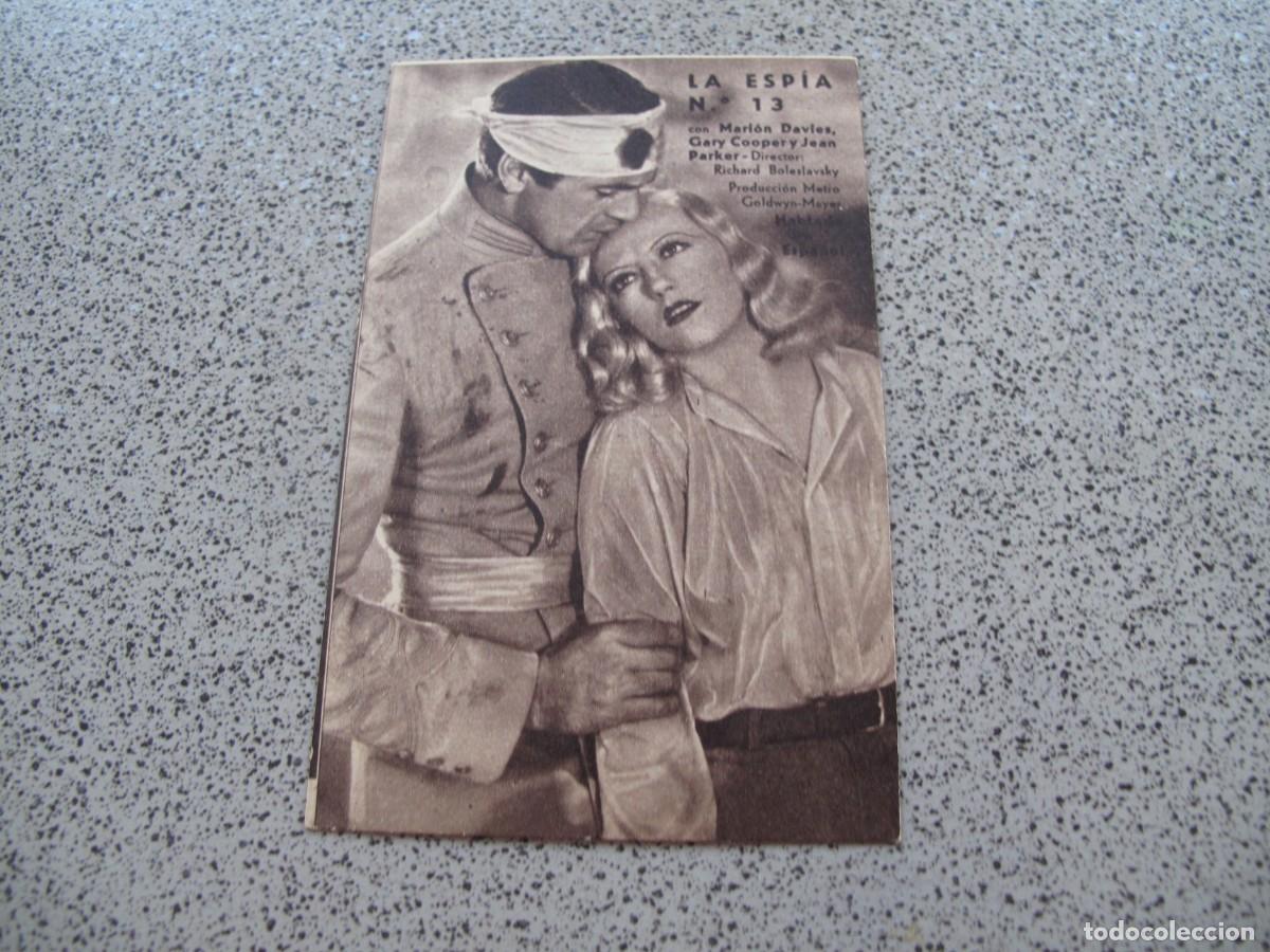  Flyers Publicitaires de films Anciens: PROGRAMA DE MANO ORIGINAL EL DE LA FOTO