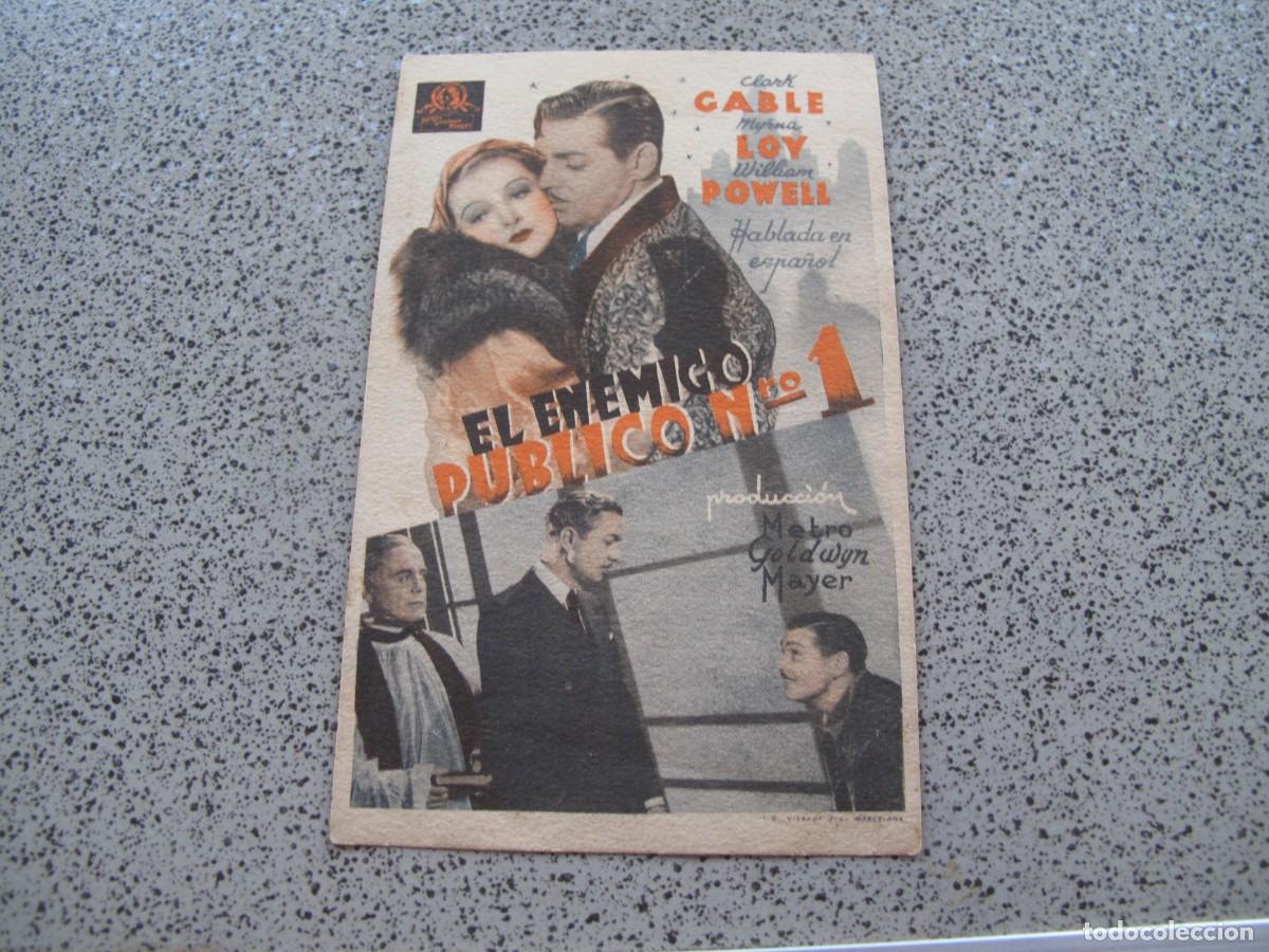  Flyers Publicitaires de films Anciens: PROGRAMA DE MANO ORIGINAL EL DE LA FOTO