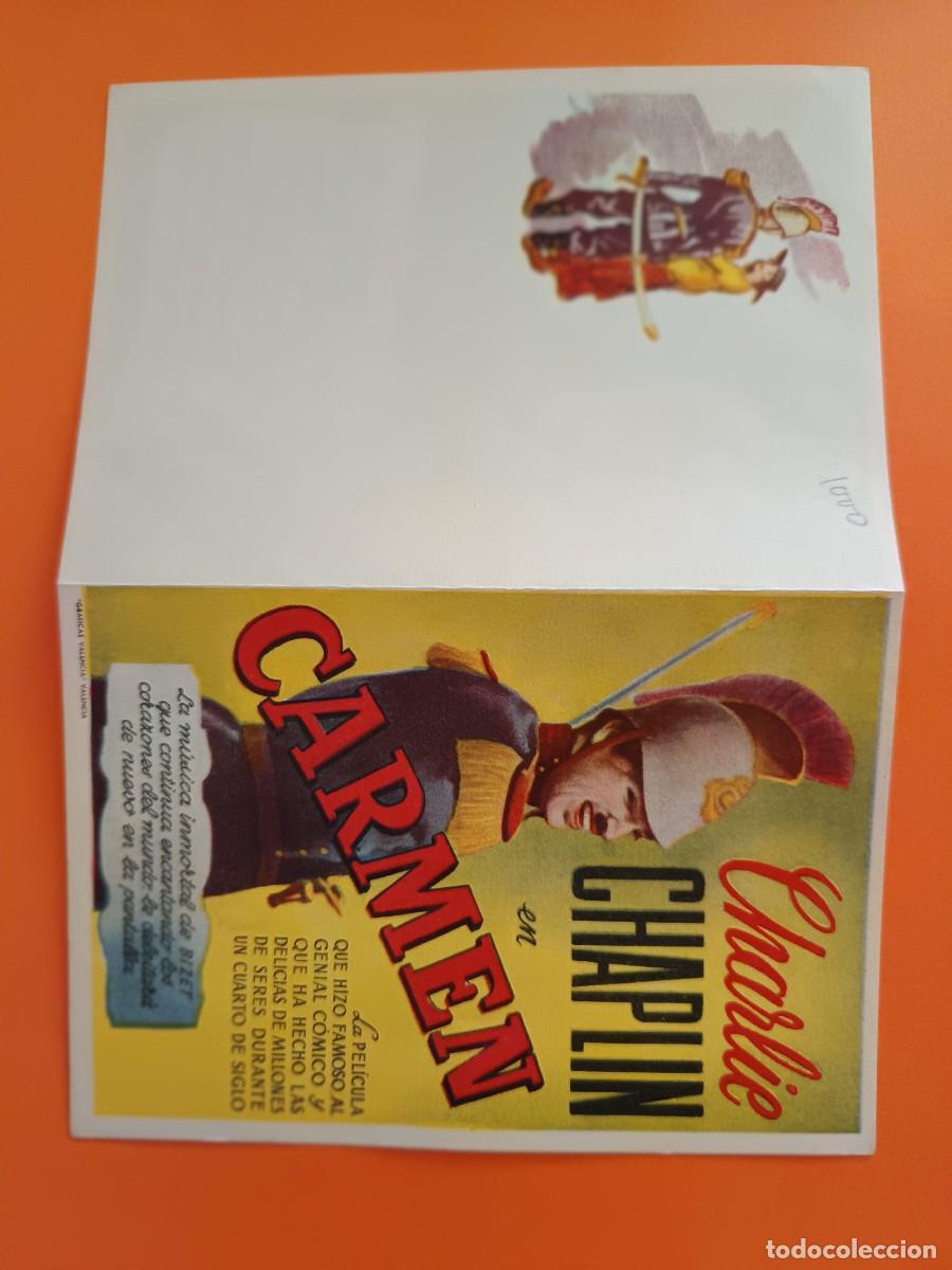 Cine: PROGRAMA DE CINE CARMEN CHARLIE CHAPLIN