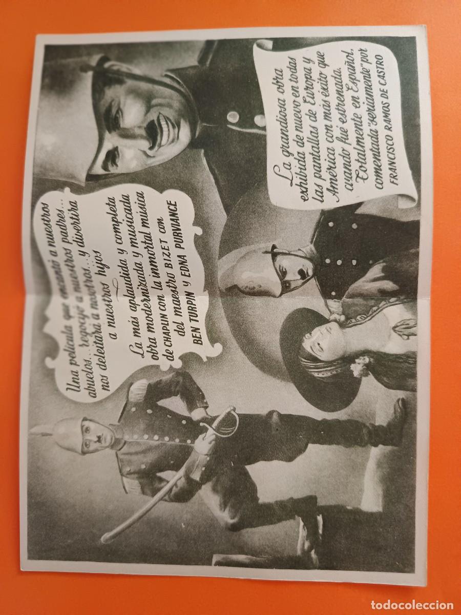 Cine: PROGRAMA DE CINE CARMEN CHARLIE CHAPLIN - Foto 2