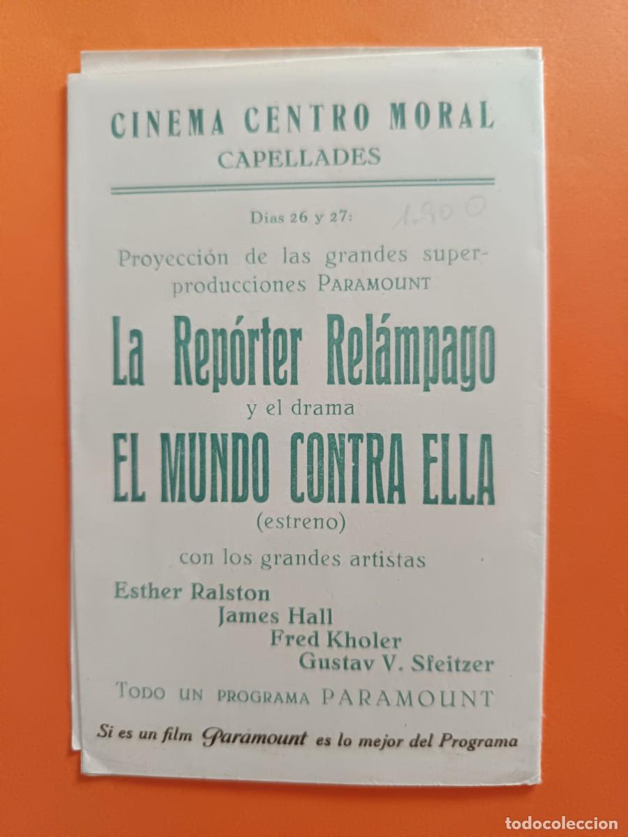 Cine: PROGRAMA DE CINE EL REPORTER RELAMPAGO BEBE DANIELS - Foto 2