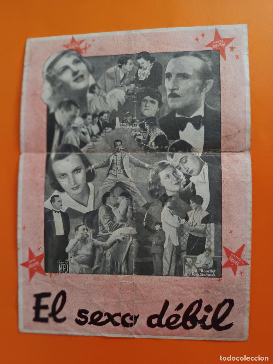 Cine: PROGRAMA DE CINE EL SEXO DEBIL VICTOR BOUCHER - Foto 3