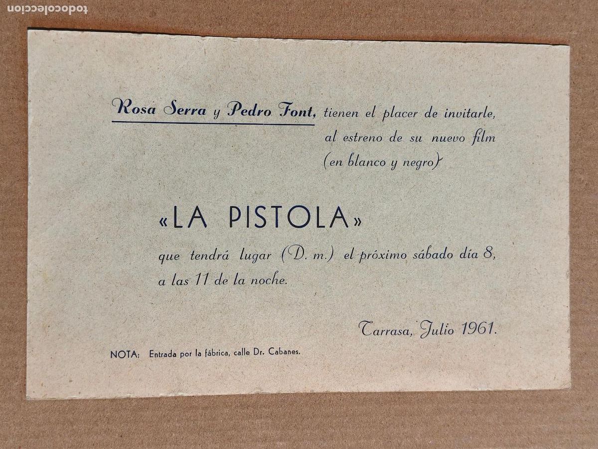 Kino: LA PISTOLA PROGRAMA DE CINE 1961