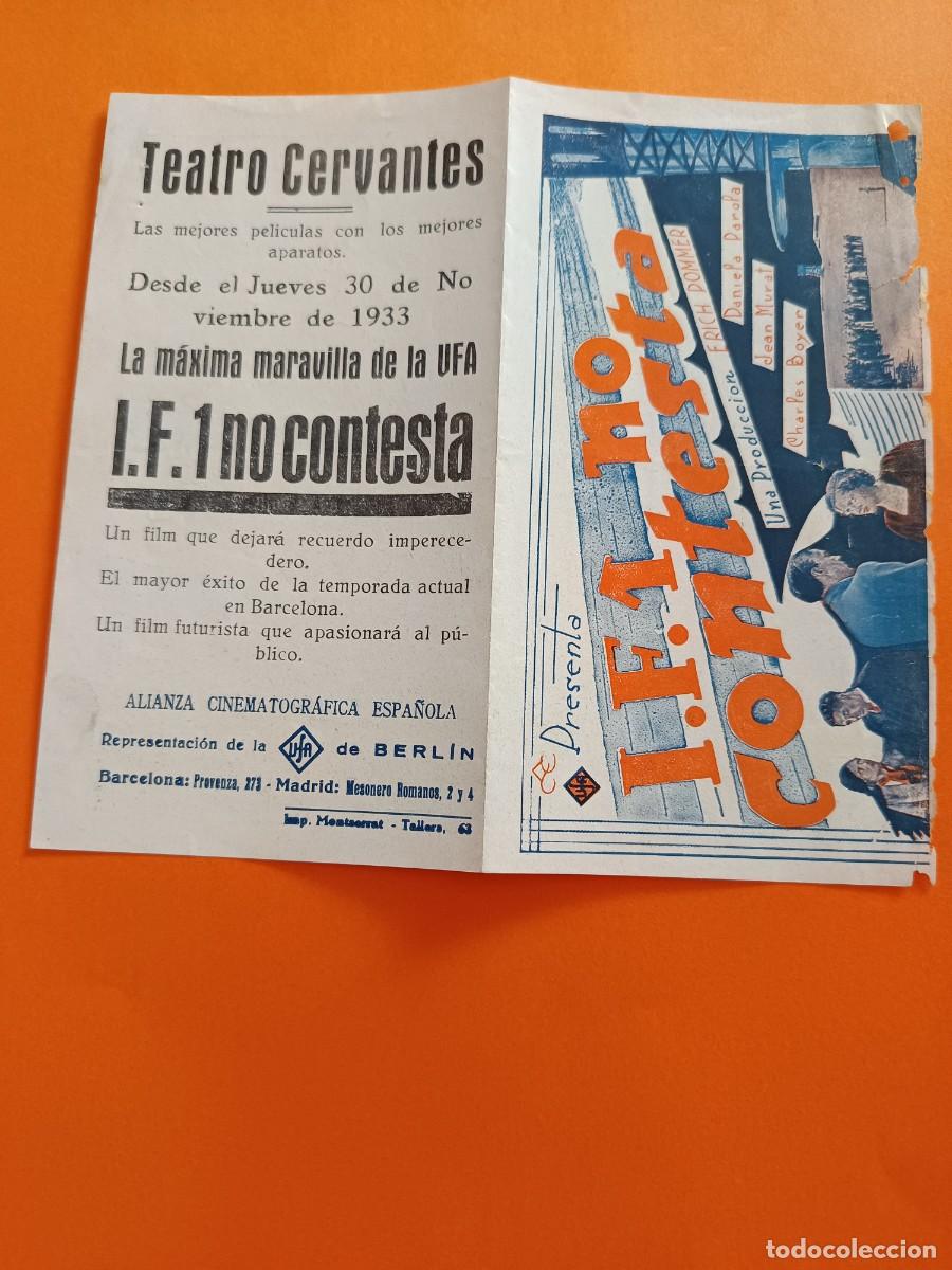 Cine: PROGRAMA DE CINE I.F.1 NO CONTESTA CHARLES BOYER