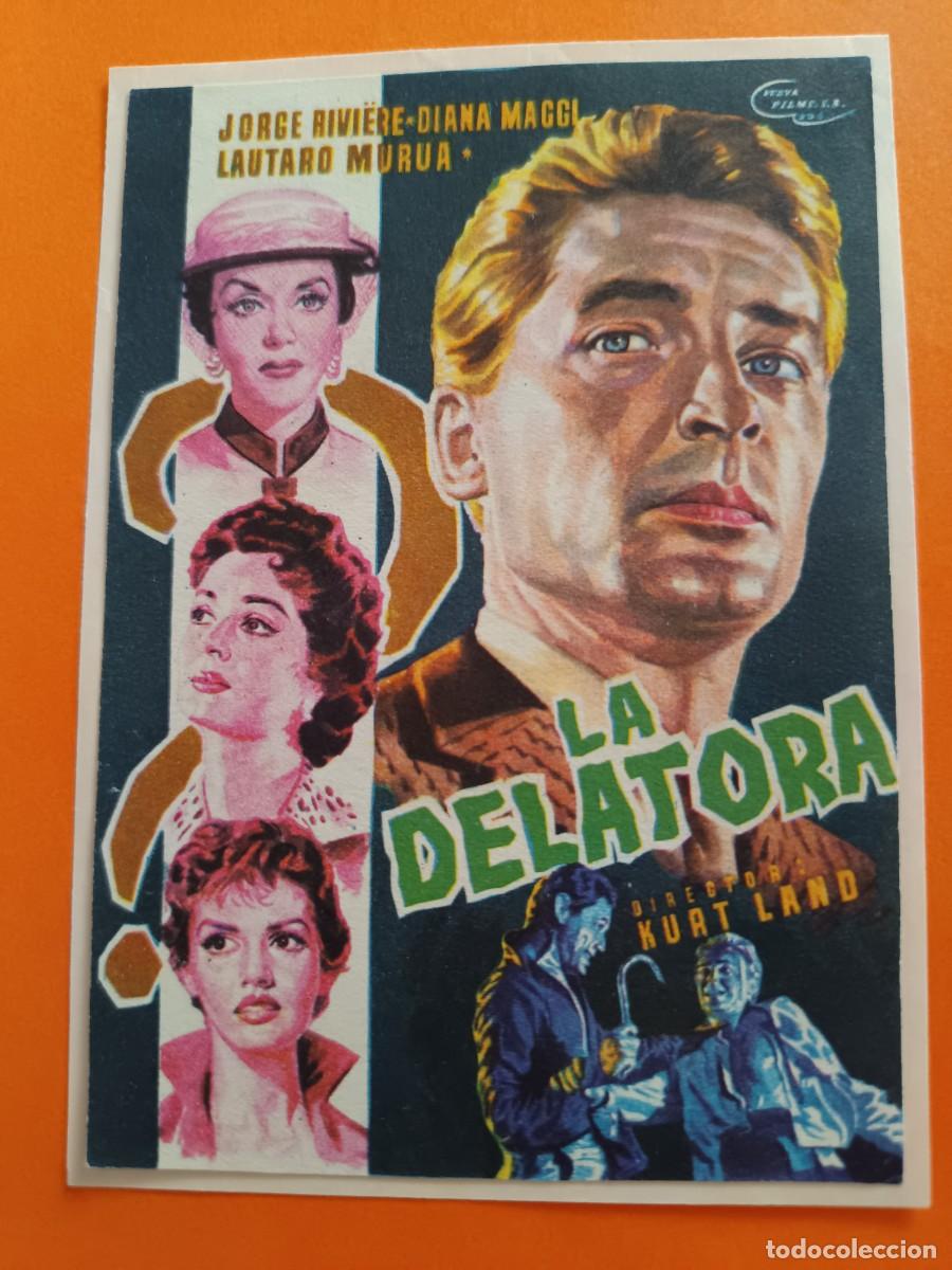 Cine: PROGRAMA DE CINE LA DELATORA JORGE RIVIERE