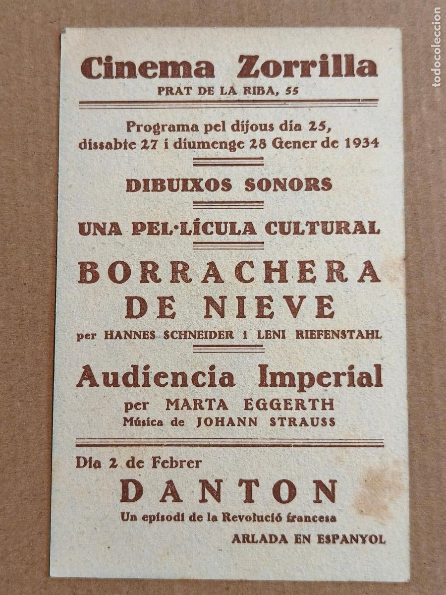 Cine: AUDIENCIA IMPERIAL PROGRAMA DE CINE 1934 - Foto 2