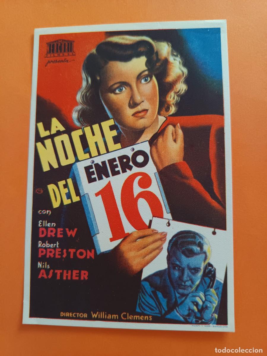 Cine: PROGRAMA DE CINE LA NOCHE DEL 16 ENERO(SENCILLO) ELLEN DREW