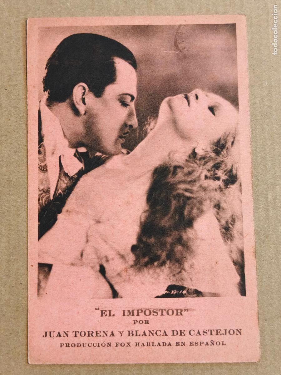 Cine: EL IMPOSTOR PROGRAMA DE CINE 1931 - Foto 1