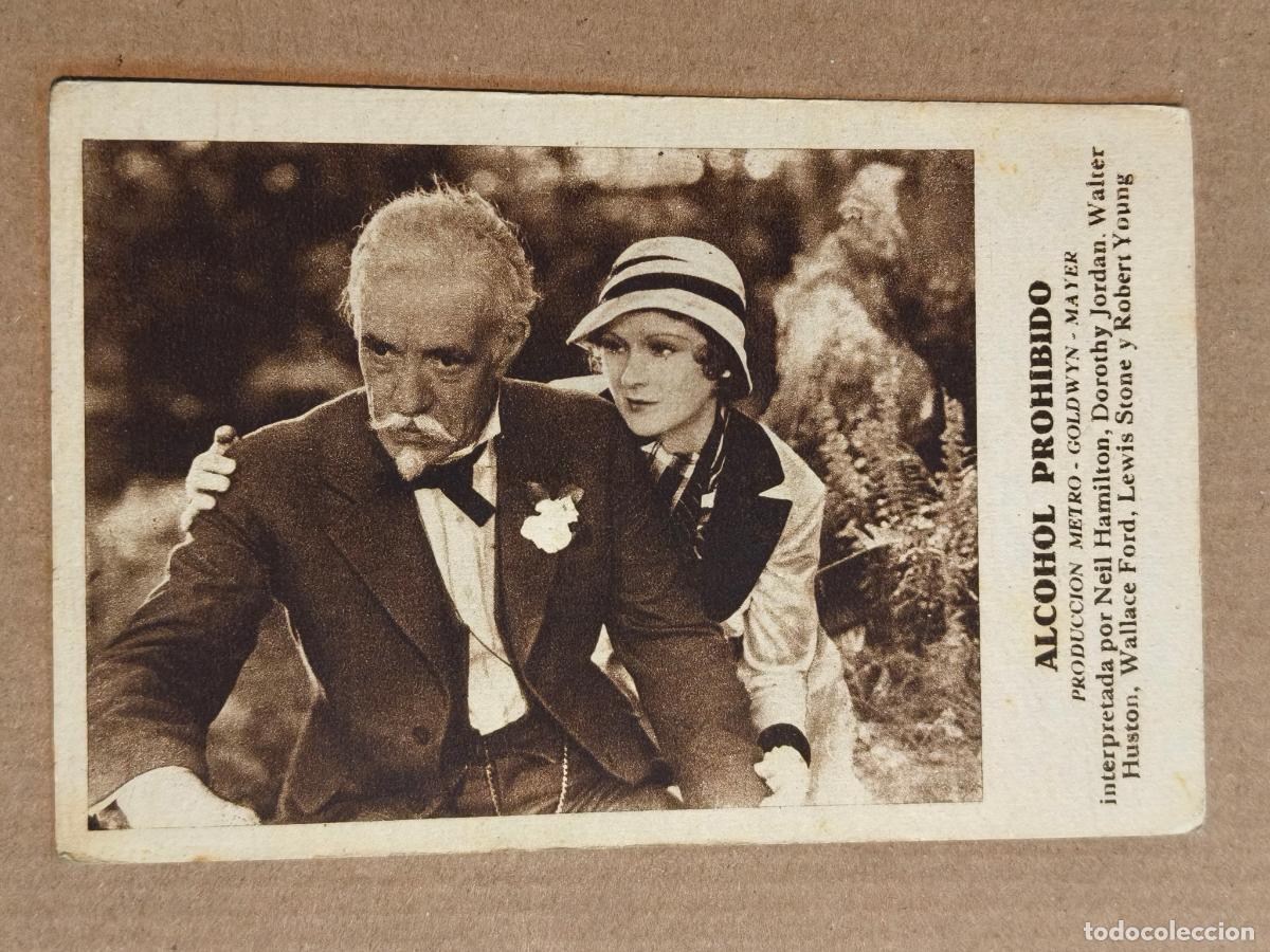 Cine: ALCOHOL PROHIBIDO PROGRAMA DE CINE 1933