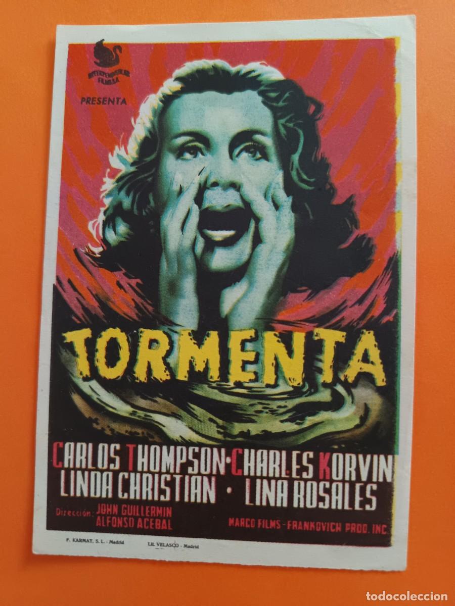 Cine: PROGRAMA DE CINE TORMENTA CARLOS THOMPSON - Foto 1