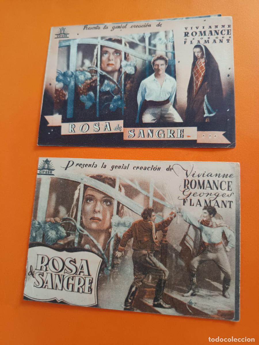 Cine: 2 PROGRAMAS DE CINE ROSA DE SANGRE VIVIANNE ROMANCE