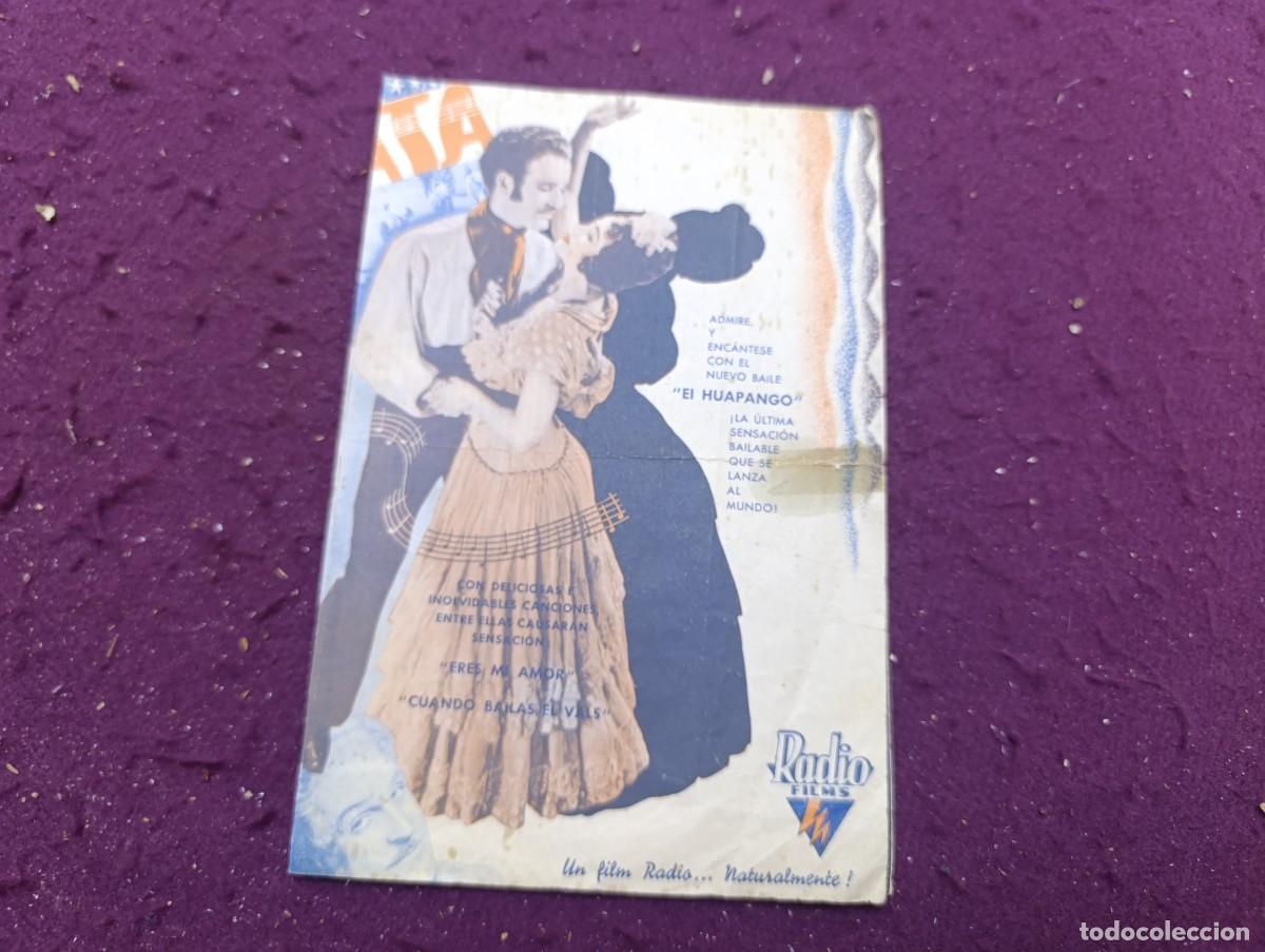 Foglietti di film di film antichi di cinema: Folleto de Mano de Cine, El Bailar&iacute;n Pirata