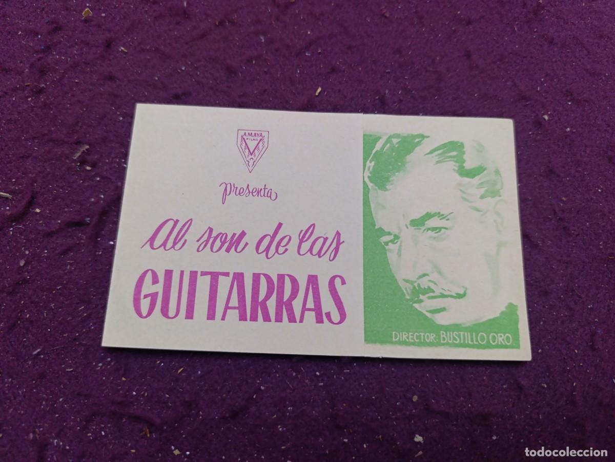Cinema: Folleto de Mano de Cine, Al Son de las Guitarras
