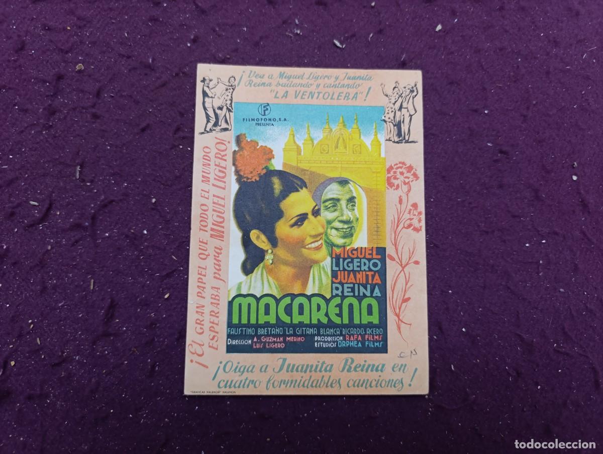 Cinema: Folleto de Mano de Cine, Macarena