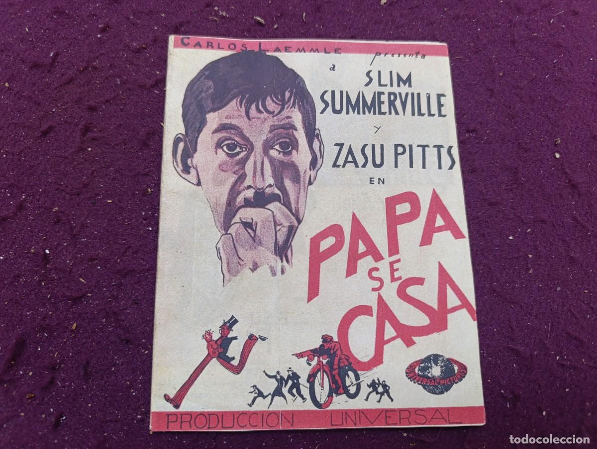 Cinema: Folleto de Mano de Cine, Pap&aacute; se Casa
