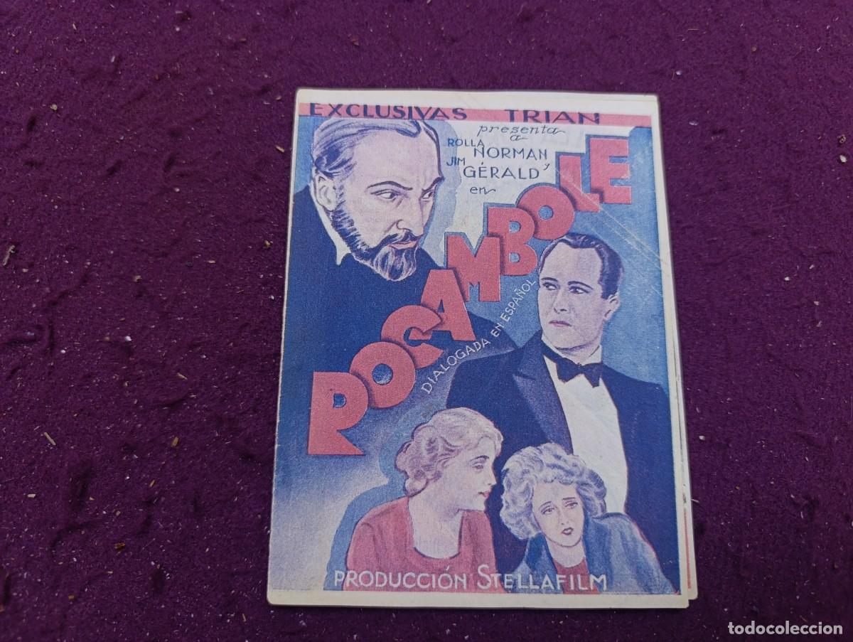 Cinema: Folleto de Mano de Cine, Rocambole