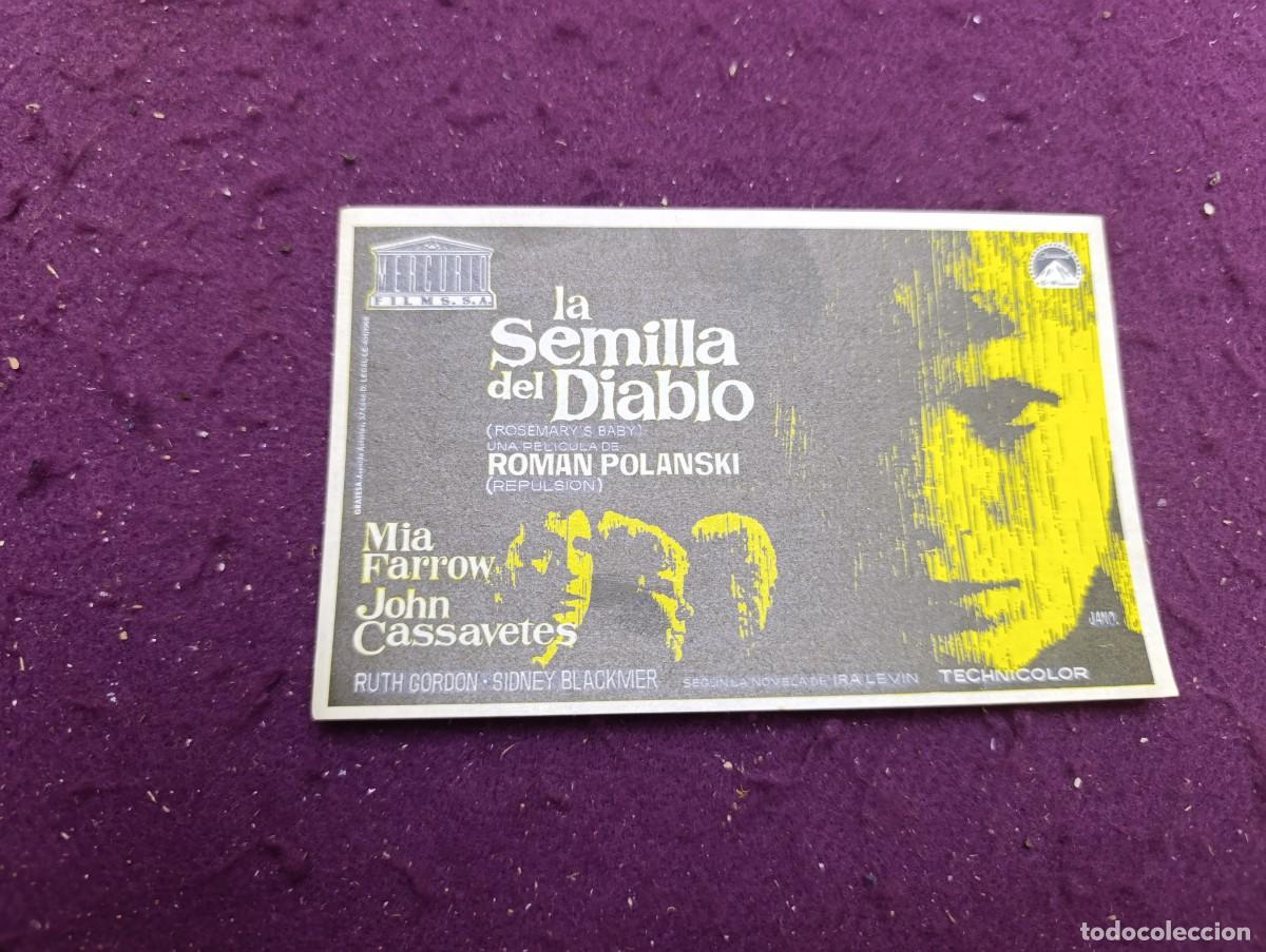 Cinema: Folleto de Mano de Cine, La Semilla del Diablo
