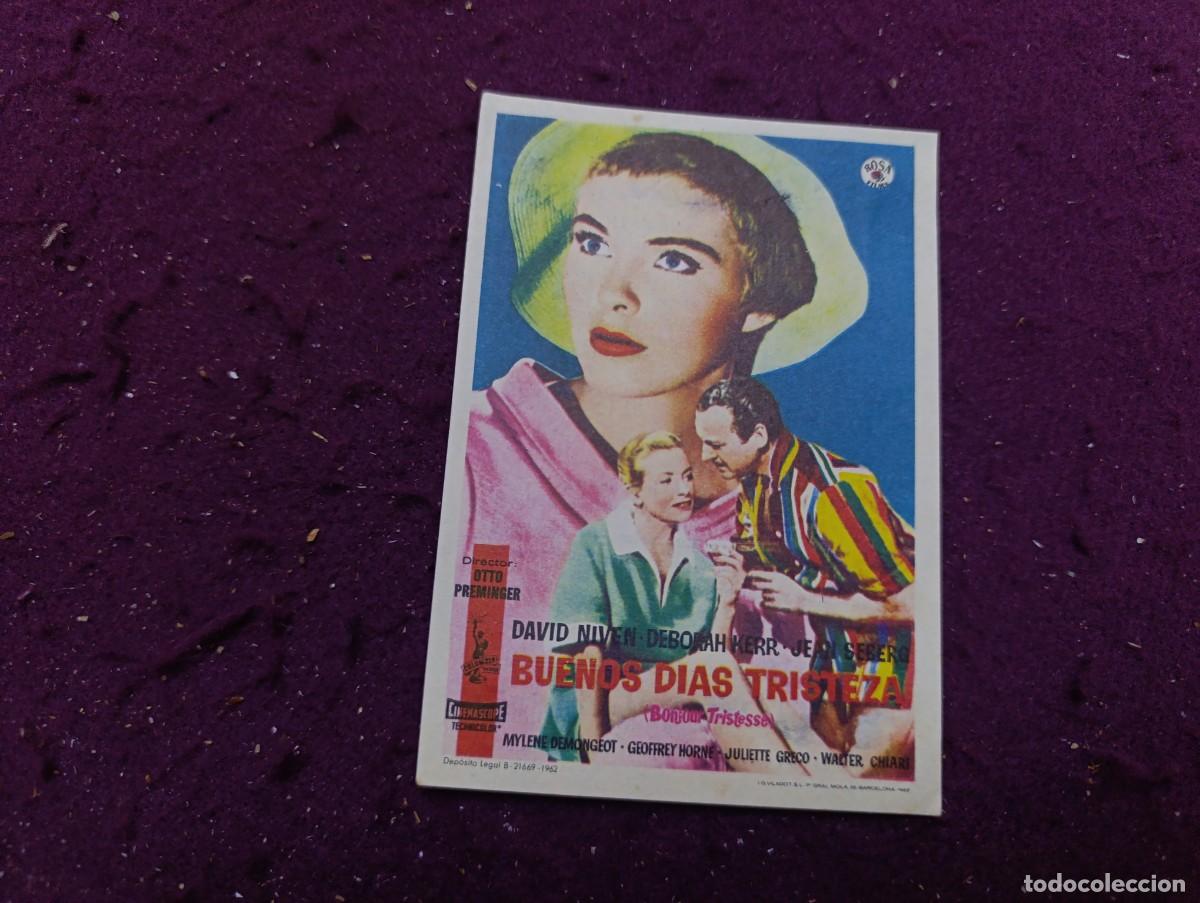 Cinema: Folleto de Mano de Cine, Buenos D&iacute;as Tristeza