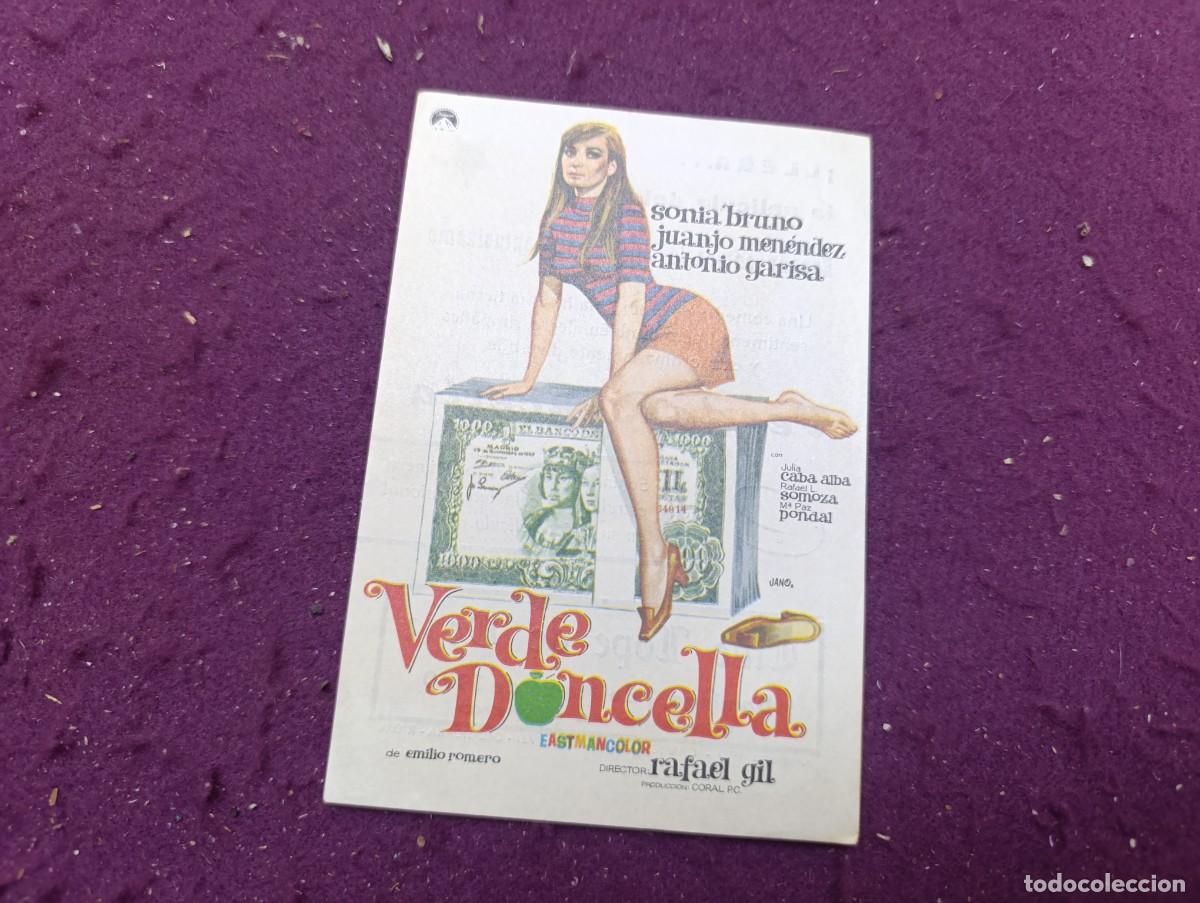 Cine: Folleto de Mano de Cine, Verde Doncella