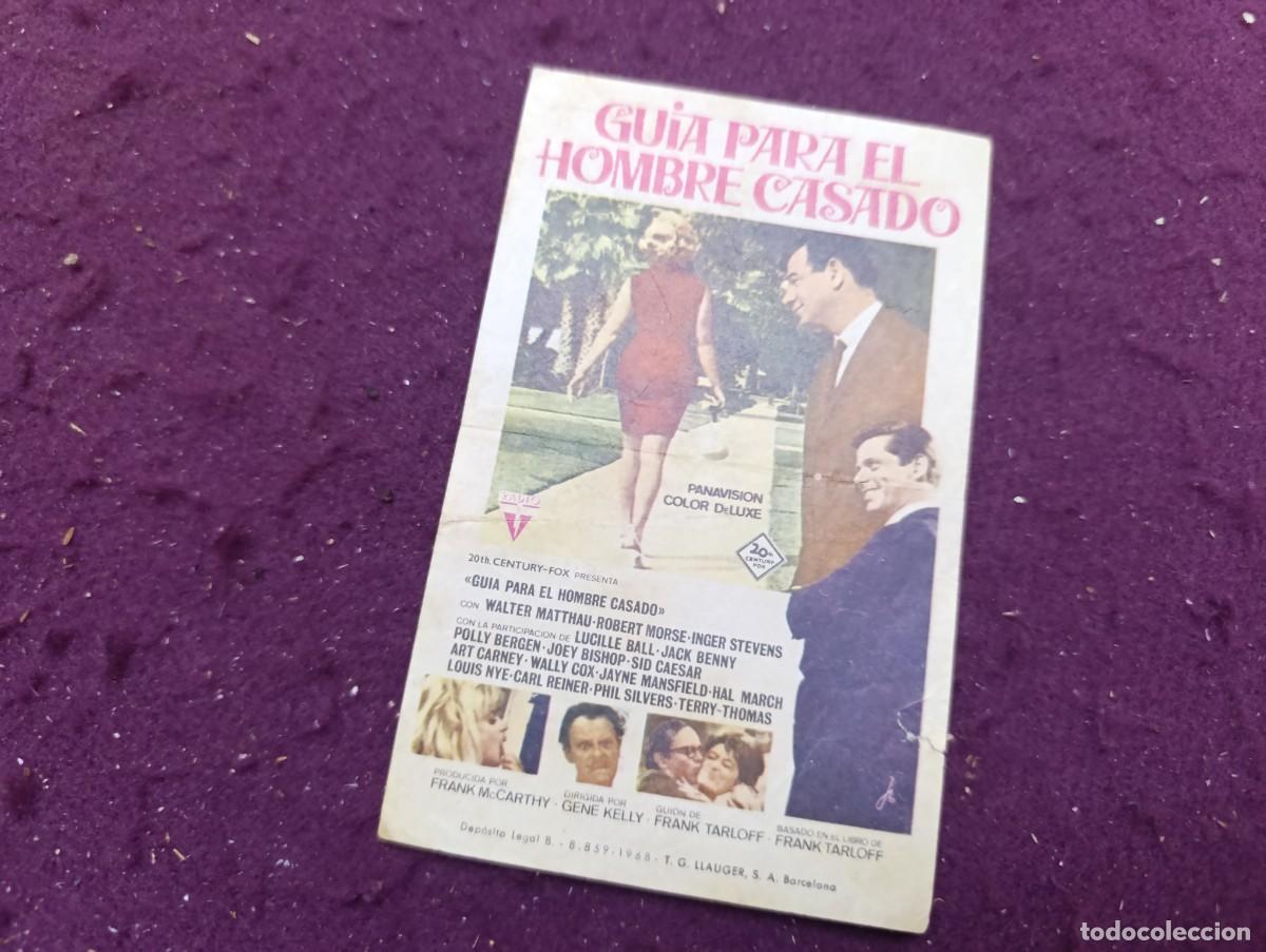 Cine: Folleto de Mano de Cine, Gu&iacute;a para el Hombre Casado