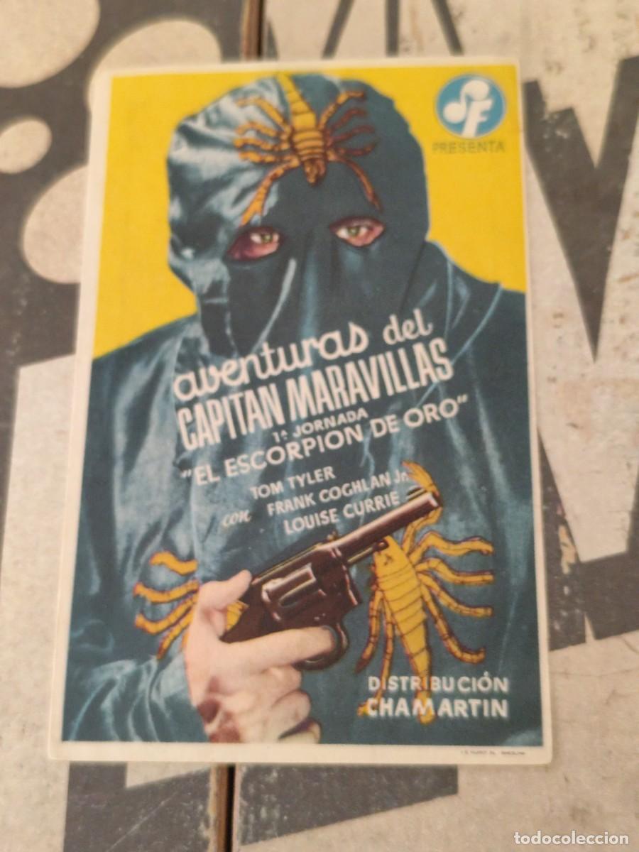 Cine: Las aventuras del Capitan Maravillas 1&deg; Jor El escorpi&oacute;n de oro Sal&oacute;n Nacional Granada