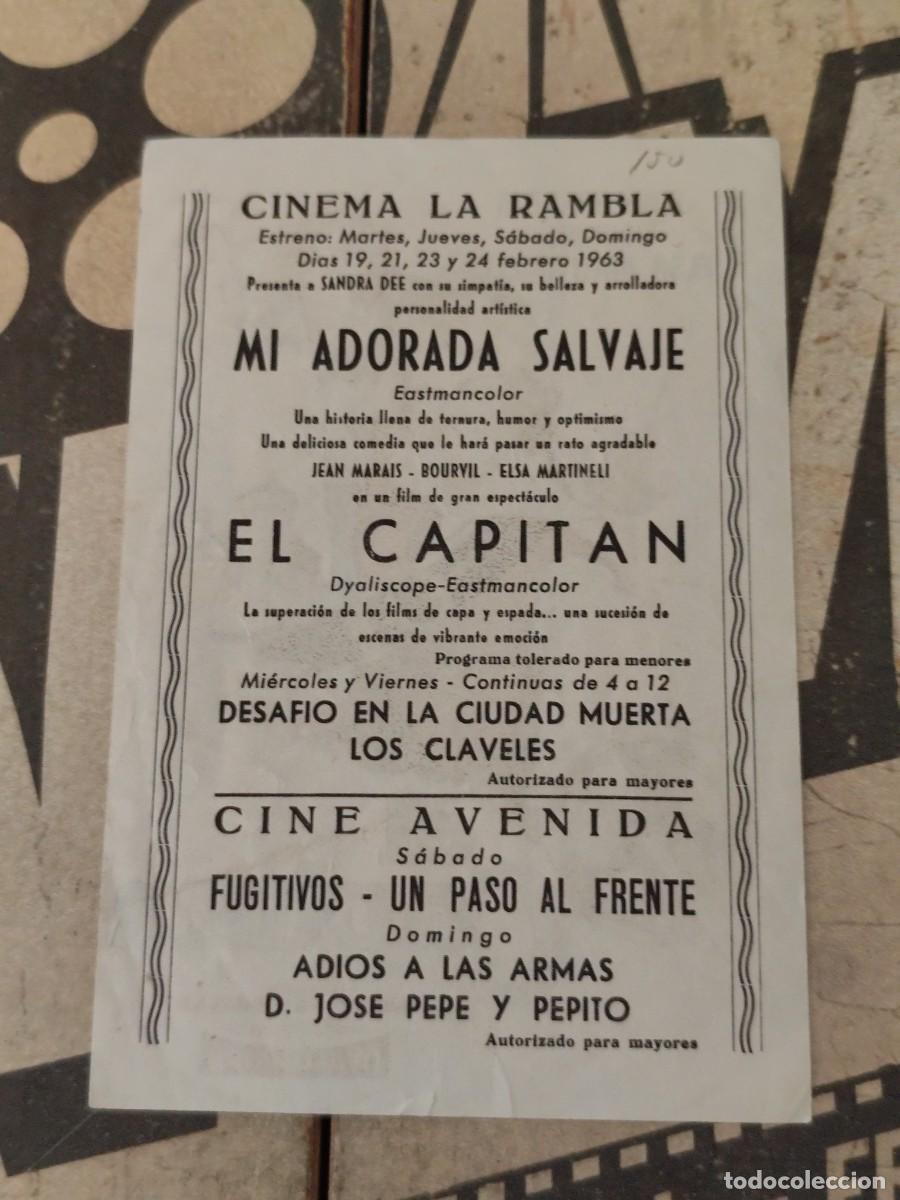 Cine: El capit&aacute;n con publicidad Cinema La Rambla - Foto 2