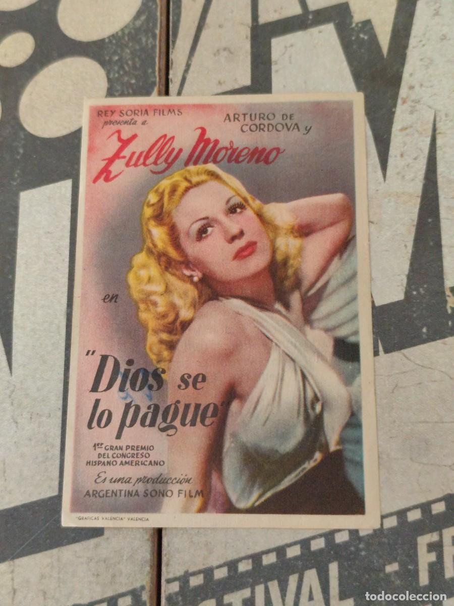 Cine: Dios se lo pague con publicidad Cine Goya Barcelona