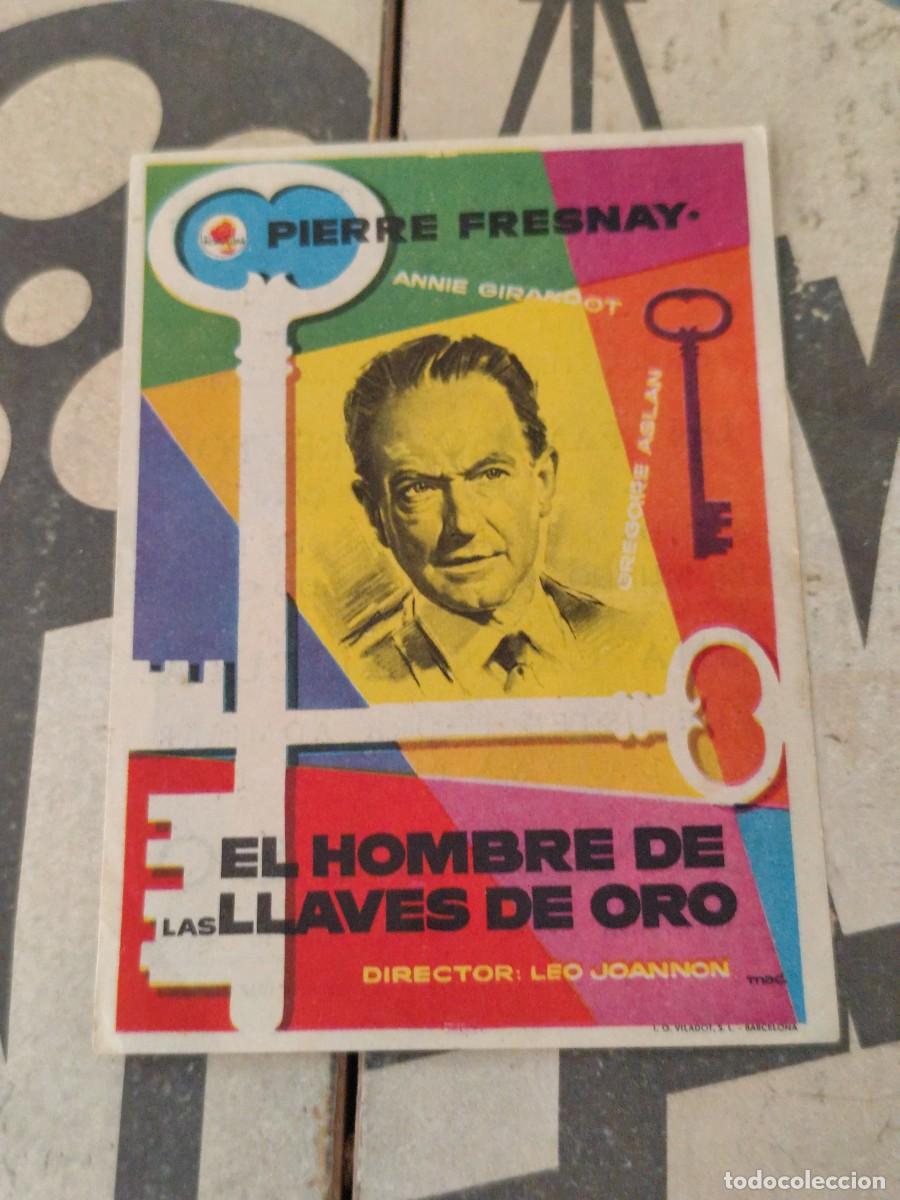 Cine: El hombre de las llaves de oro con publicidad Cine Coso Zaragoza