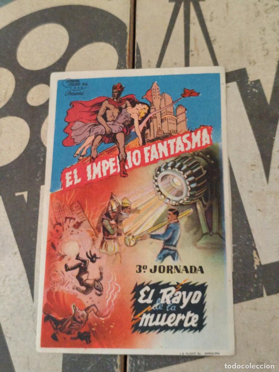Cine: El imperio fantasma 3&deg;Jor El rayo de la muerte con publicidad Gran Teatro C&oacute;rdoba