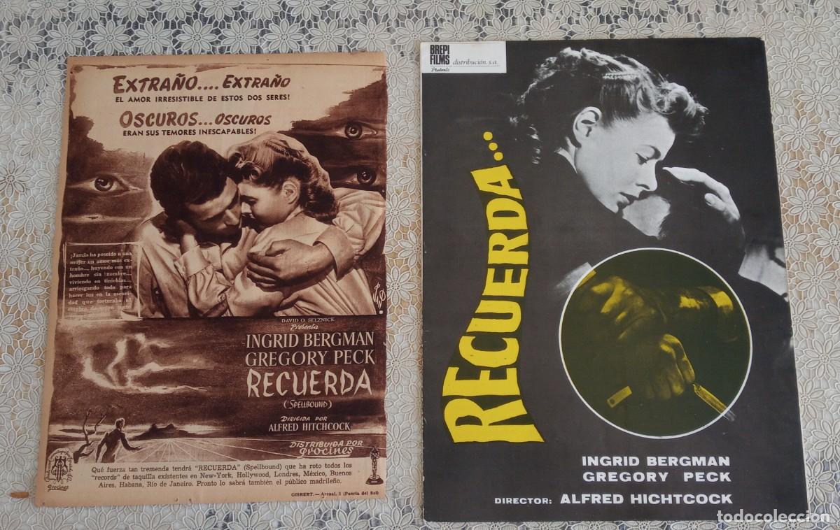 Cine: publicidad pel&iacute;cula Recuerda realizada con la participaci&oacute;n de Salvador Dal&iacute;