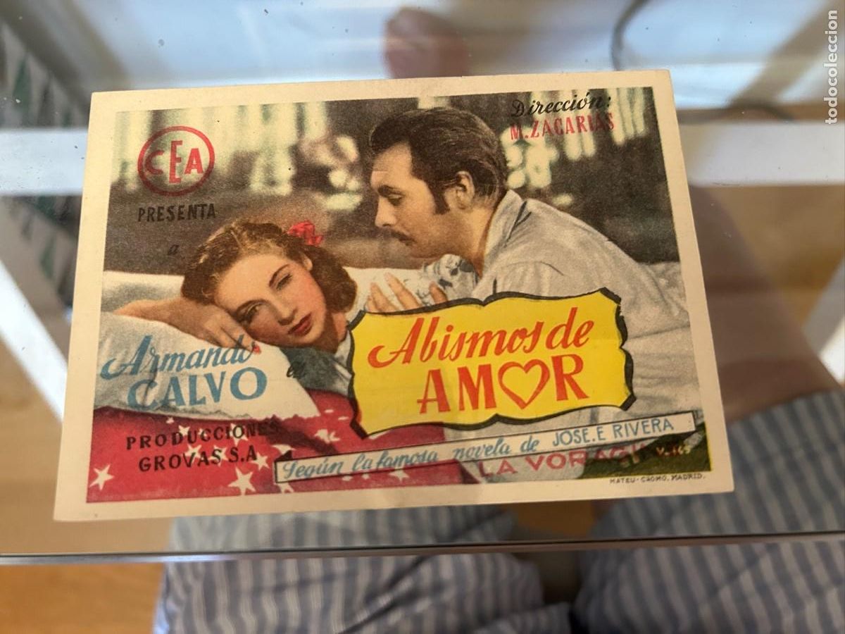 Cine: ABISMOS DE AMOR ARCINEMA BARCELONA BUEN ESTADO 152