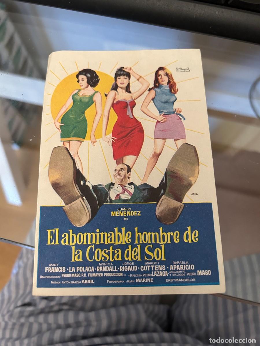 Cine: EL ABOMINABLE HOMBRE DE LA COSTA DEL SOL SIN PUBLICIDAD BUEN ESTADO 156