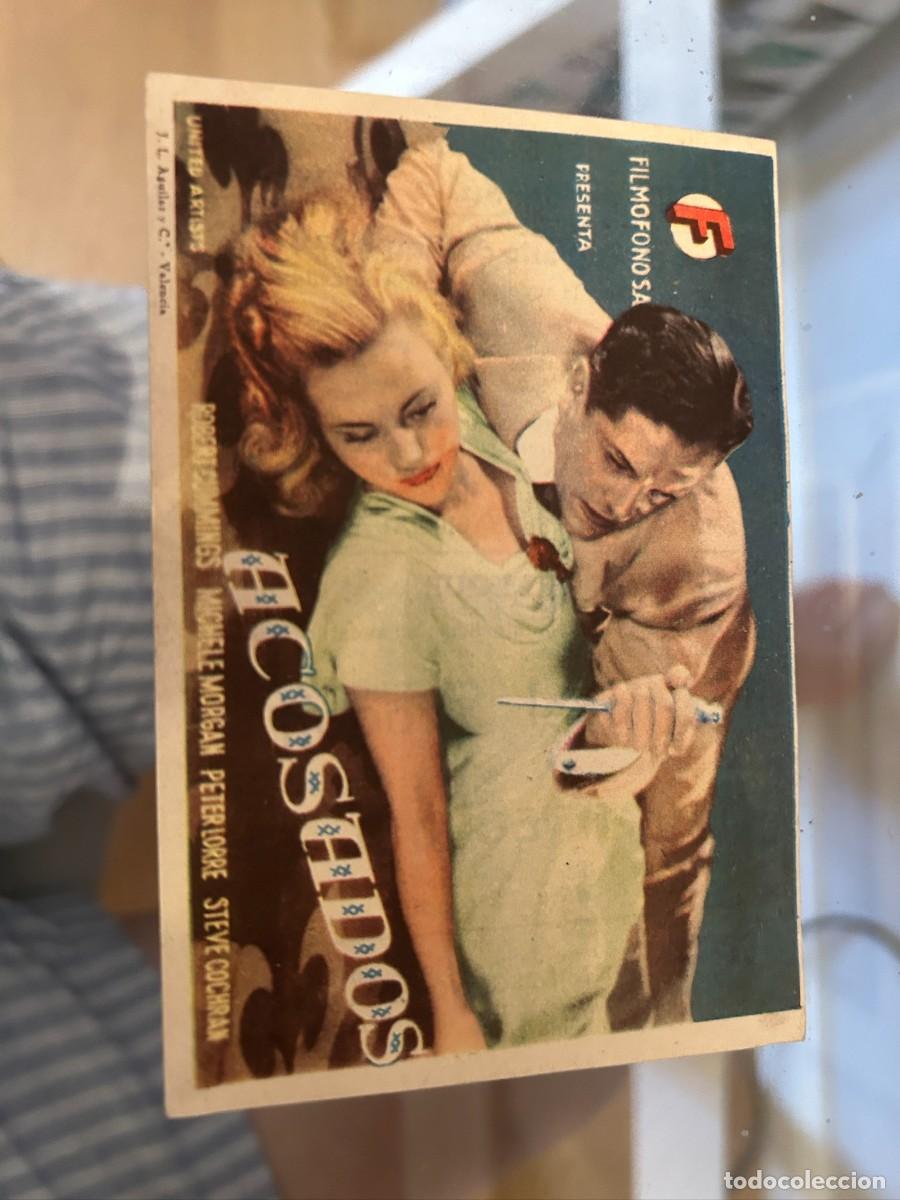 Cine: ACOSADOS LIDO DON BENITO CON PUBLICIDAD COMO SE APRECIA 169