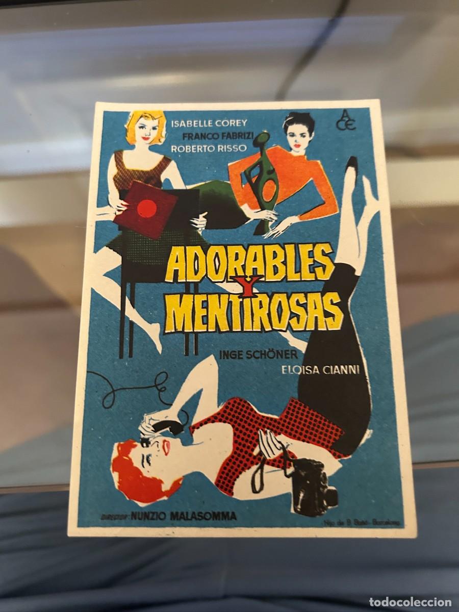 Cine: adorables mentirosas sin publicidad buen estado 202