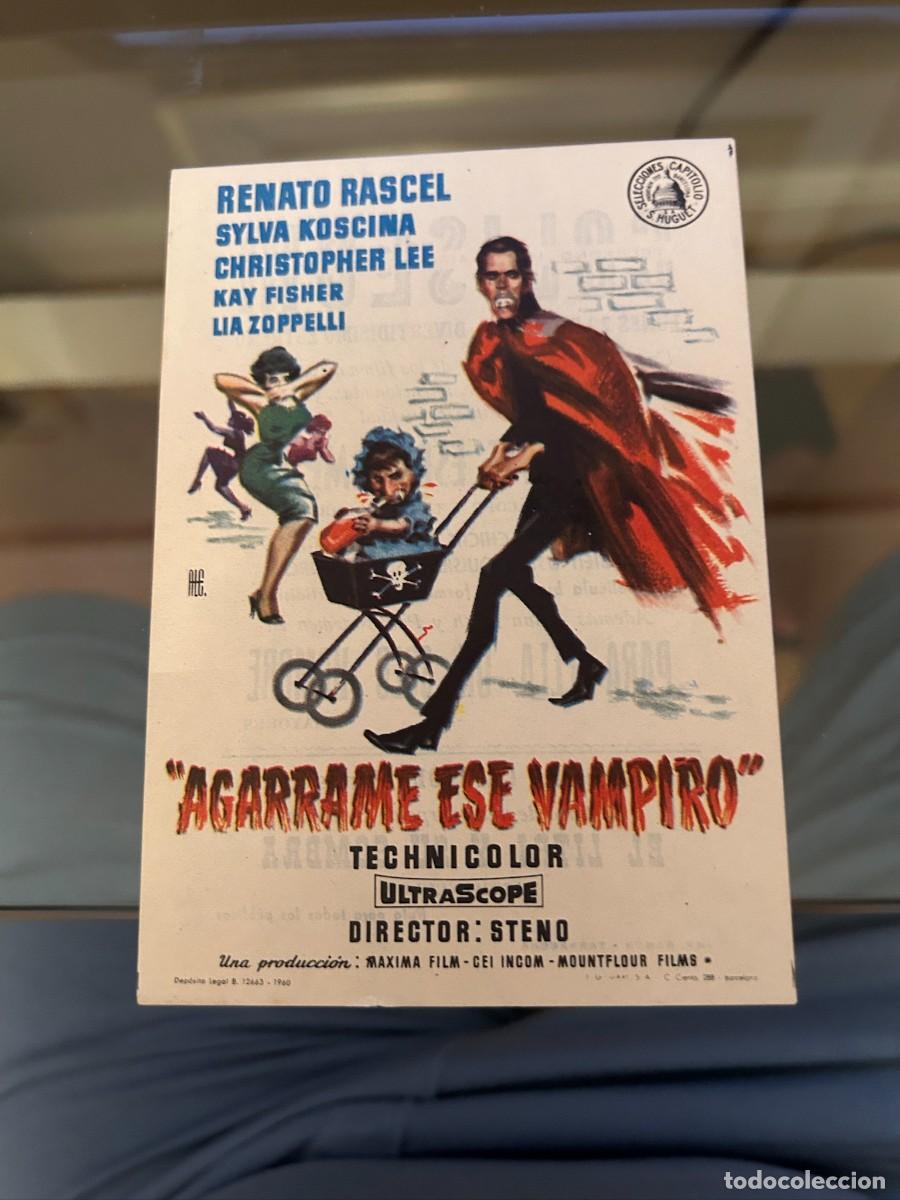 Cine: agarrame ese vampiro coliseum tarragona buen estado con publicidad 214