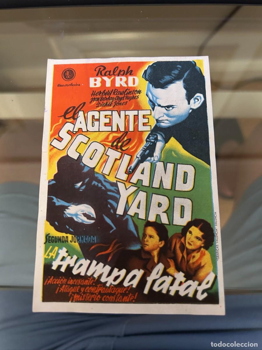 Cine: el agente de scotland yard la trampa fatal popular cinema burgos buen estado 217
