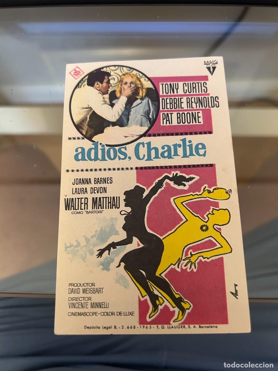 Cine: ADIOS CHARLIE SIN PUBLICIDAD BUEN ESTADO 182