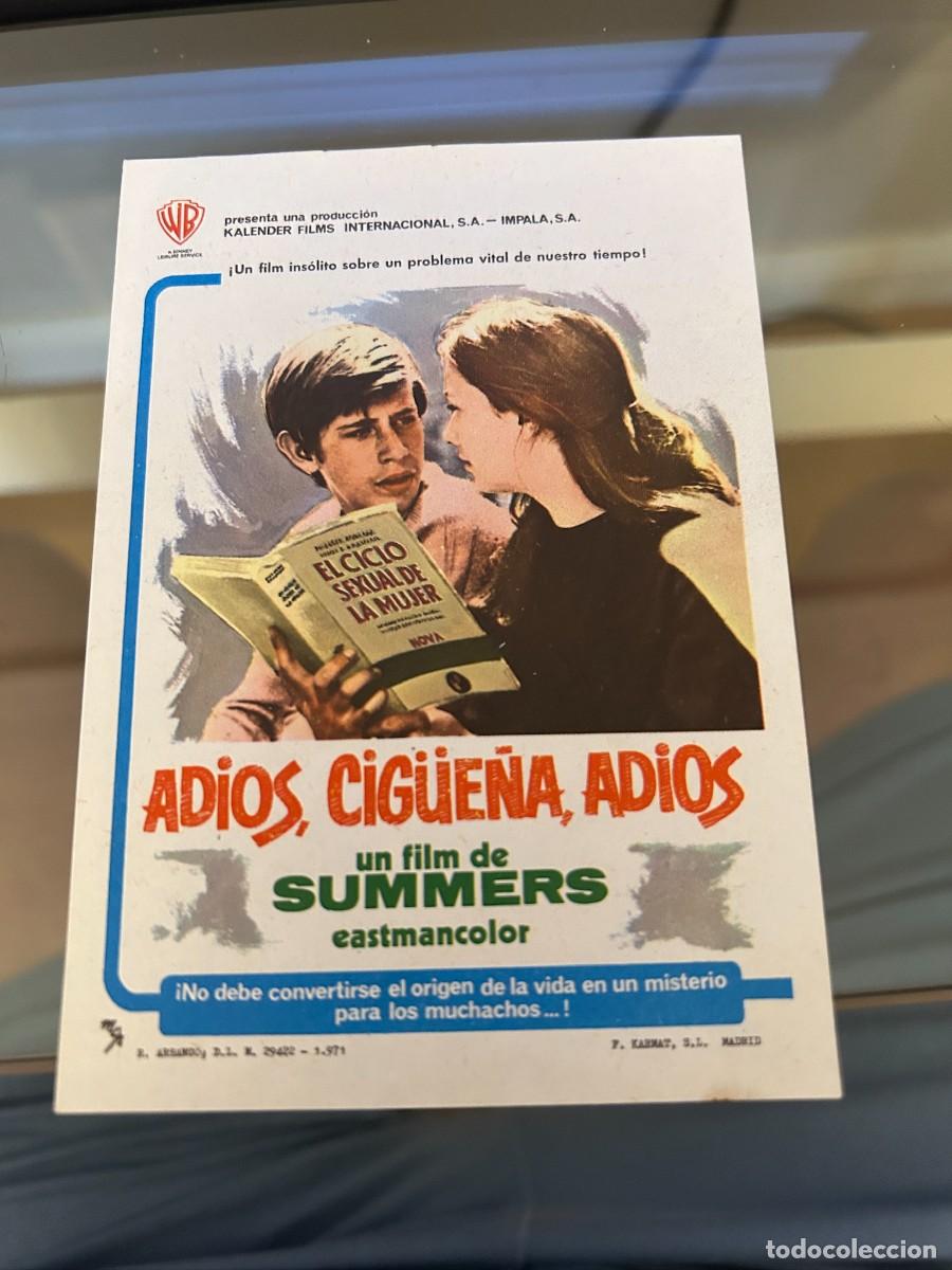Cine: ADIOS CIGUE&Ntilde;A, ADIOS SIN PUBLICIDAD BUEN ESTADO 183