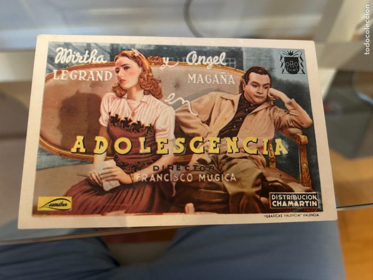 Cine: ADOLESCENCIA SIN PUBLICIDAD BUEN ESTADO 192