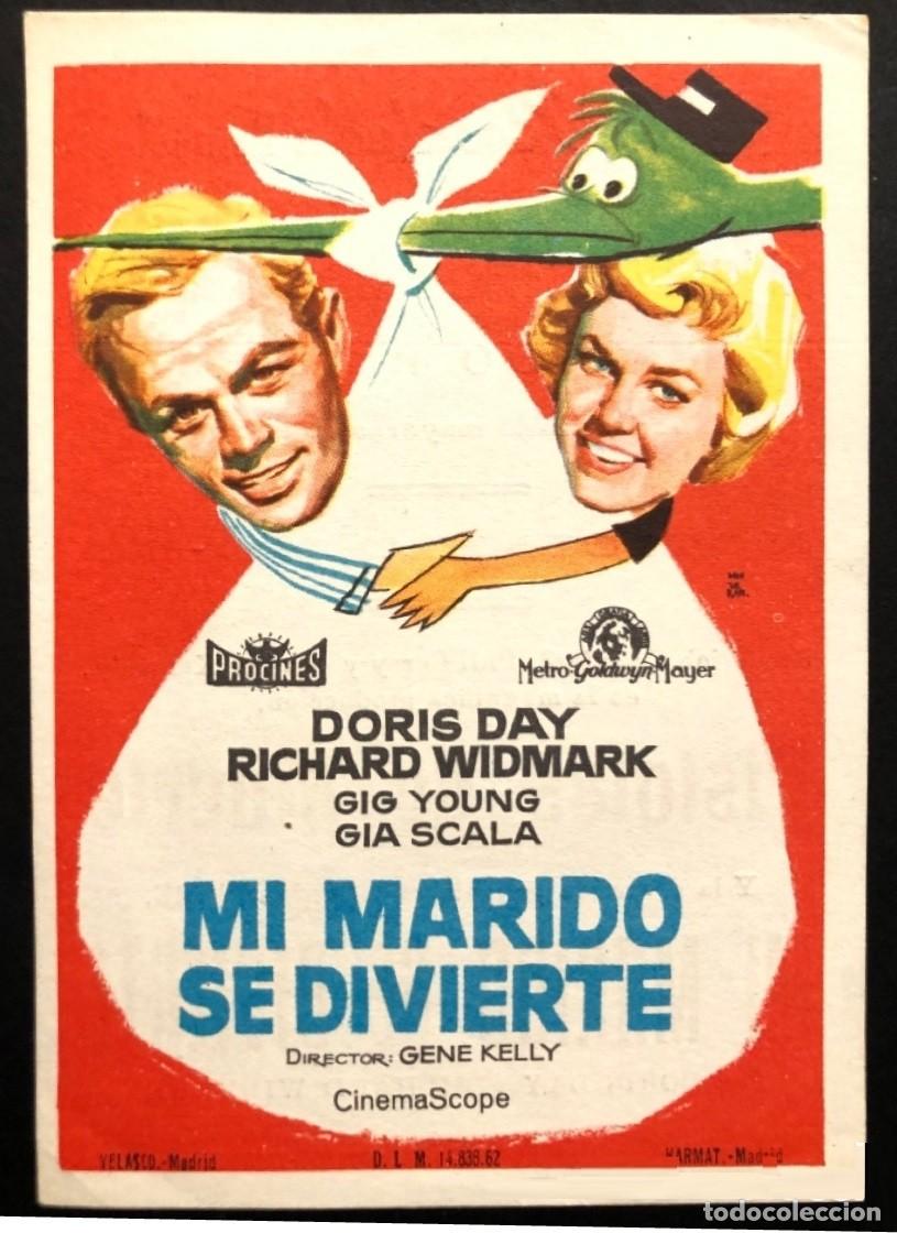 Cine: Q-02182- MI MARIDO SE DIVIERTE (The Tunnel of Love) (CINE IDEAL - ALICANTE) Doris Day