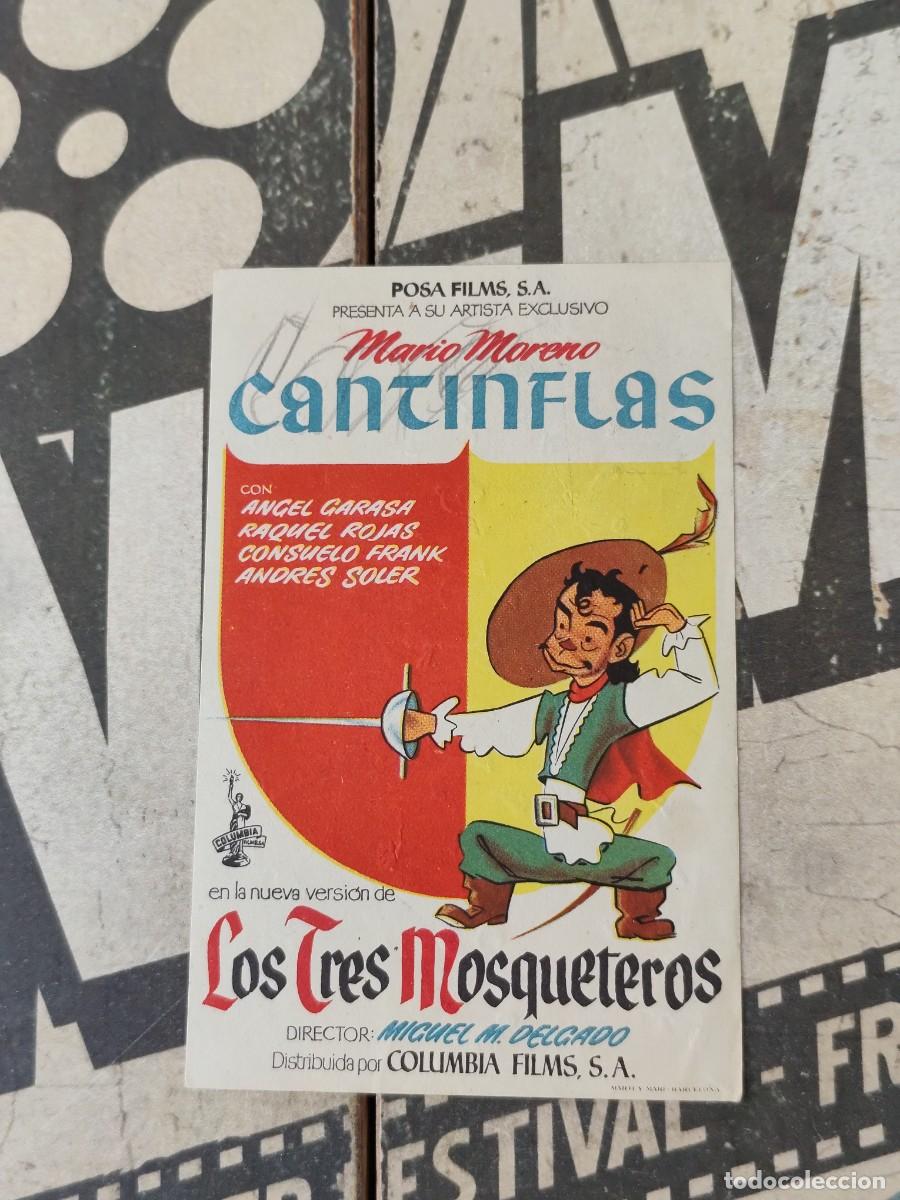 Cine: Cantinflas Los tres mosqueteros sin publicidad