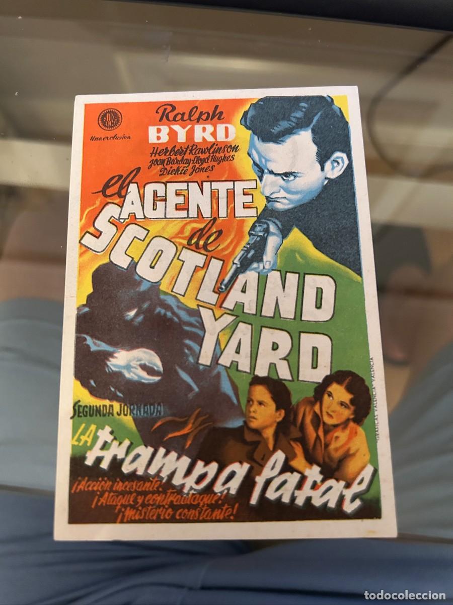 Cine: el agente de scotland yard la trampa fatal gran cinema cissa sarria buen estado 221