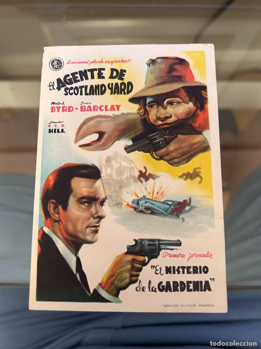 Cine: el agente de scotland yard el misterio de la gardeniasin publicidad buen estado 223