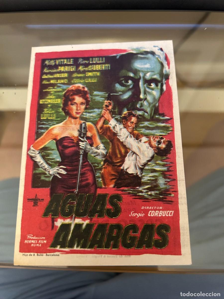 Cine: aguas amargas femina tarragona con publicidad buen estado 236