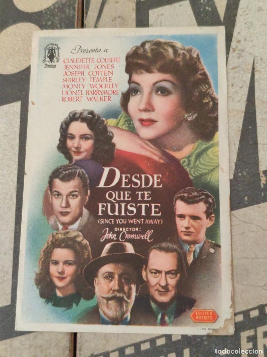 Cine: Desde que te fuiste sin publicidad