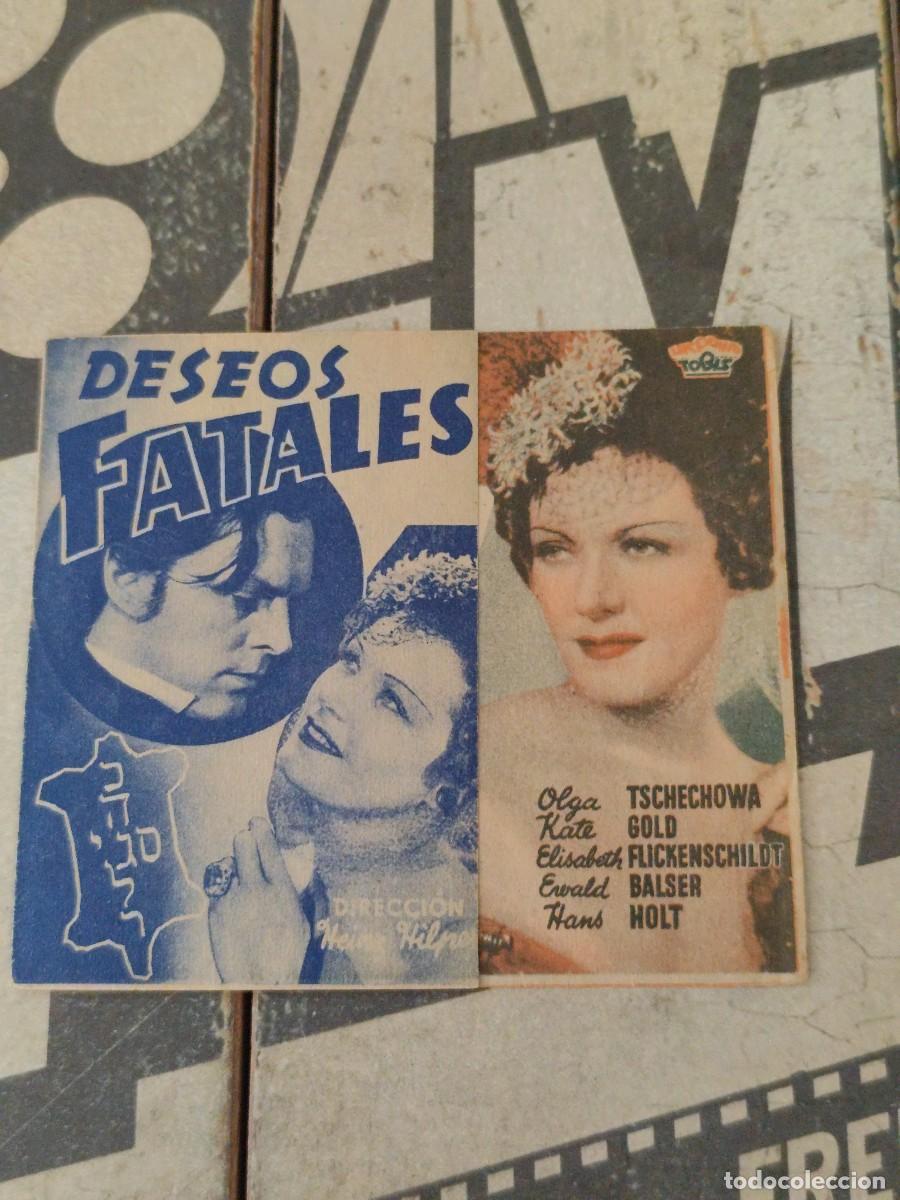 Cine: Deseos fatales doble sin publicidad